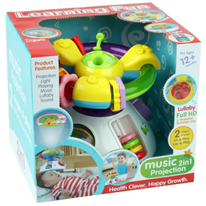 اسباب بازی چرخ فرمان موزیکال کودک FIVE STAR TOYS MUSIC 2 IN 1 PROJECTION_اسباب بازی